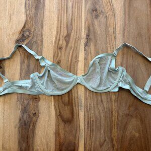 Seafoam Green Sheer Bra